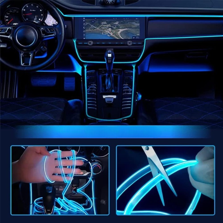 Luces Fibra Led Carro