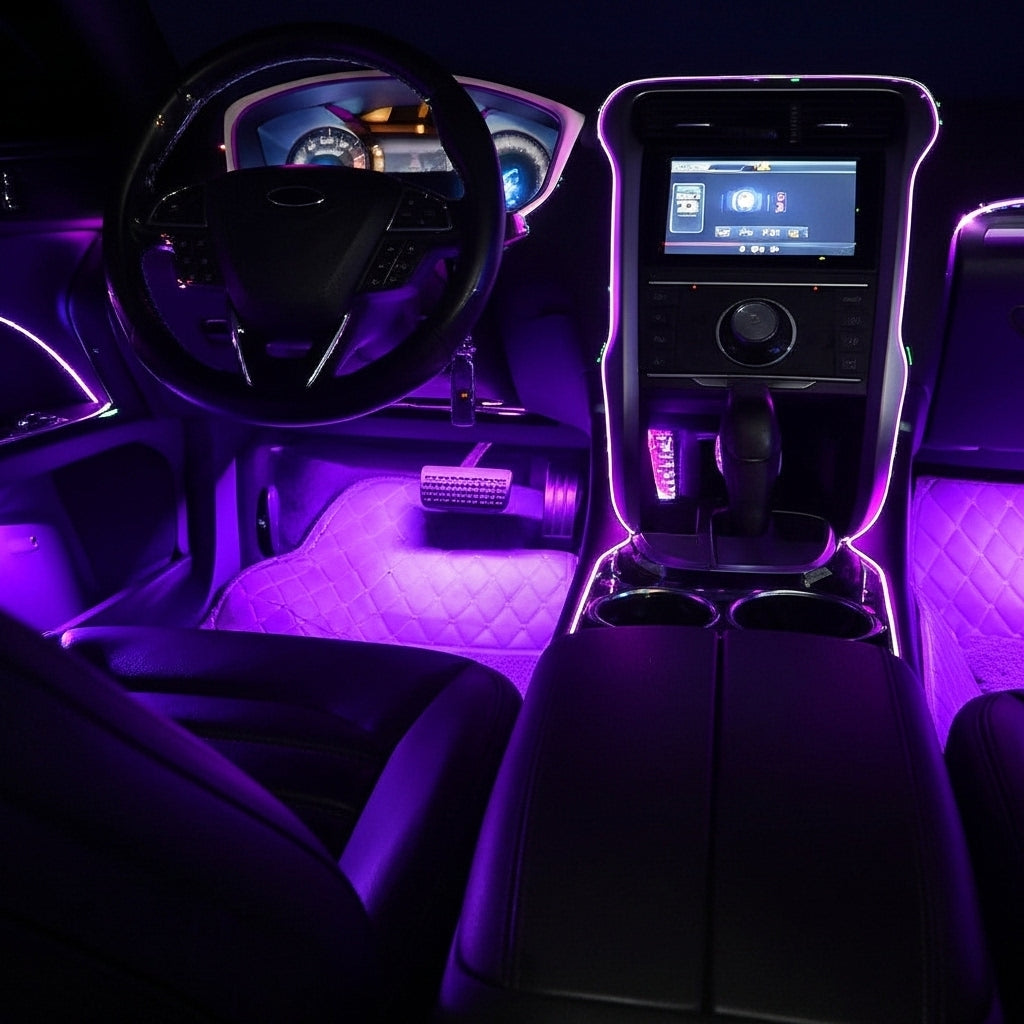 Luces Fibra Led Carro