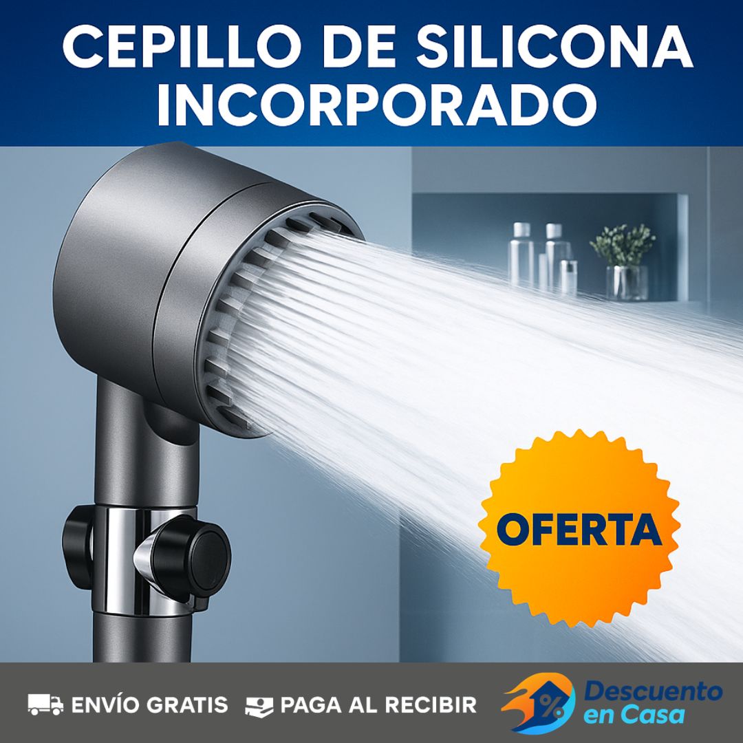 Cabezal de Ducha a Presión con Filtro